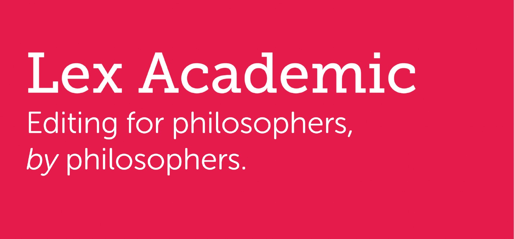 Lex Academic website